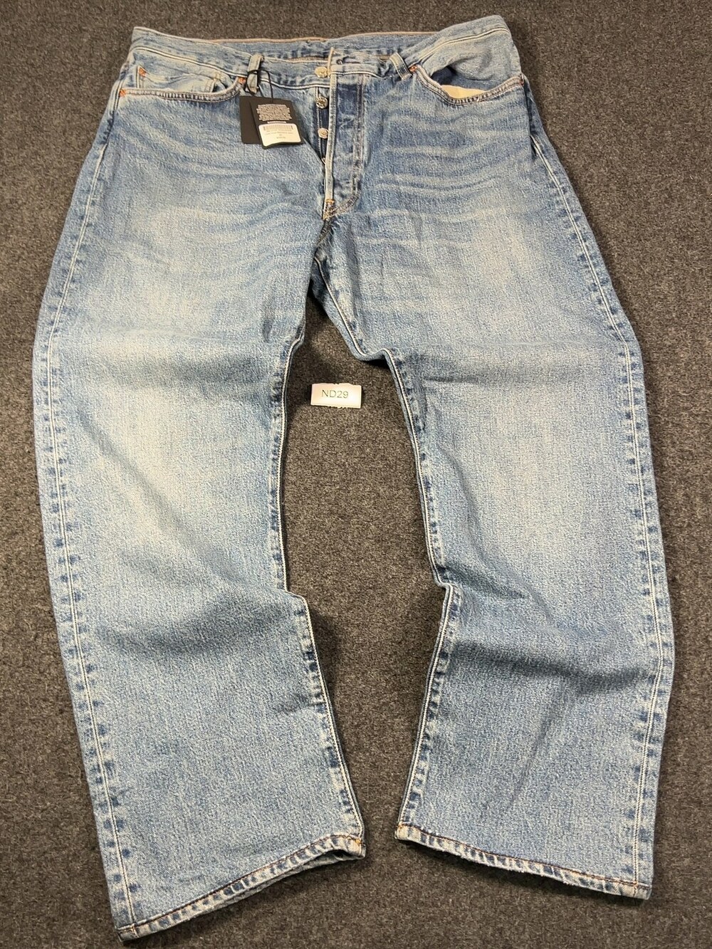 Buck Mason Ford Standard Jean Japanese Denim Mens Sz 36x29 NWI Msrp228 [ND29]